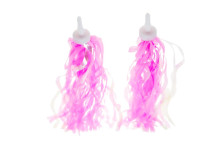 Streamers WAVE, 2pcs, pink