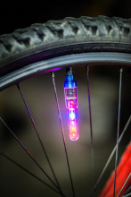 Vārsti RAINBOW LED, 2gab