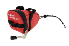 Bicycle bag UNDERBAG, saddle, red