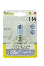 Halogen bulb H4 12V 60/55W LIGHT PLUS