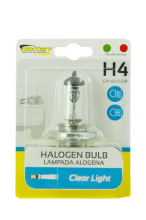 Halogen bulb H4 12V 60/55W CLEAR LIGHT