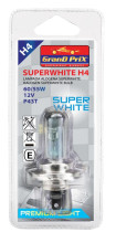 Halogen bulb H4 12V 60/55W P43T SUPERWHITE