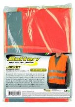 Reflective vest WARNING VEST, XL, orange