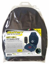 Heated car seat cover with 3 massage motors HOT-VIB