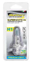 Галогенная лампа высокой мощности H1 12V 55W SUPERWHITE