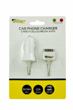 Car charger with USB port