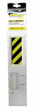 Wall bumper NO-CRASH, rectangular, black/yellow, 40x7,5x1,5cm