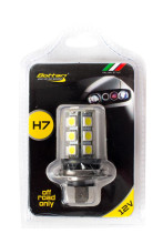 Светодиодная лампа, 1 шт, H7 12V 55W PX26D, 18SMD