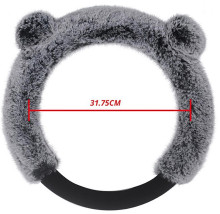 Plush steering wheel cover BALLO