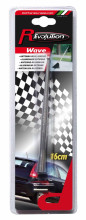 Aluminum antenna WAVE, 16cm, chromed