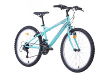 Women's bicycle 24'' ''TORINO'', tiffany blue