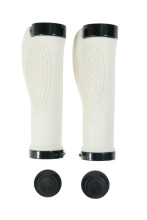 Handlebar grips EGRO, 2pcs, white