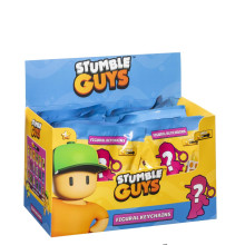 STUMBLE GUYS Figural Keychain in blindpack, 6 cm S2