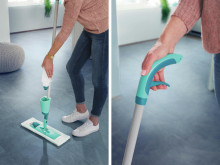 LEIFHEIT Floor Brush with Spray Easy Spray XL 42cm