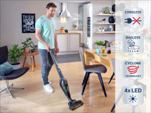 LEIFHEIT Пылесос на аккумуляторе Rotaro PowerVac 2in1 20V