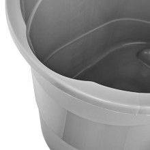 Bucket with spout 13L Thies 37x26,5x25cm grey