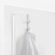 Door hook for hanging / 2 hooks / white