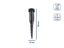 LEIFHEIT Pin centering screw-in rotary joystick