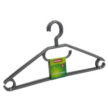 Clothes hangers 3gb, plastic, white, black, grey