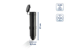 LEIFHEIT Ground peg-socket for rotary dryer