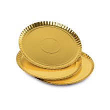 Paper trays gold set of 3 Easy Bake Ø 31 cm