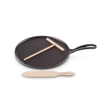 Le Creuset Ketaus blynų keptuvė Ø27cm matinė juoda