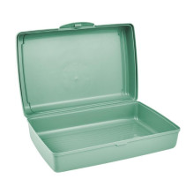 Food storage container click-box maxi 3,7L Luca 30x20x8,5cm green