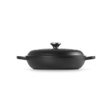 Le Creuset Cast iron shallow pot 30cm / 3,5L mat black