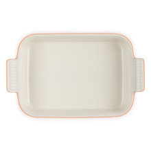 Le Creuset Rectangular Heritage Stoneware 26x19cm / 2,4L orange