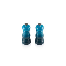 Le Creuset Salt and pepper grinder set 11cm blue