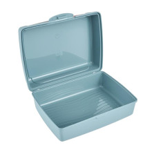 Food storage container click-box midi 1L Carla &quot;Space tour&quot; 17x13x7cm blue