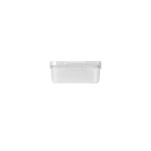 Food storage container square 0,9L Snap Box transparent