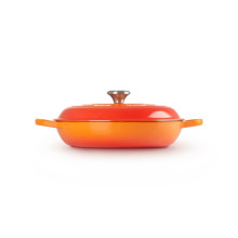 Le Creuset Ketaus seklus puodas 30 cm / 3,5 l oranžinis 