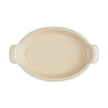 Le Creuset Cepamtrauks ovāls Heritage akmens masas 28cm / 1,6L bambusa zaļš