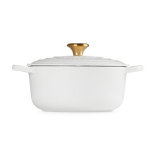 Le Creuset Čuguna katls apaļš Ø20cm / 2,4L balts