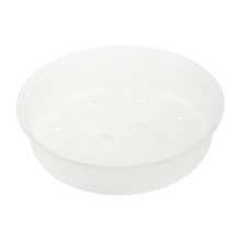 Lid for warming food in the microwave Ø26,5x6,5cm Bella transparent