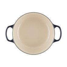 Le Creuset Ketaus puodas apvalus Ø20cm / 2,4L tamsiai mėlynas