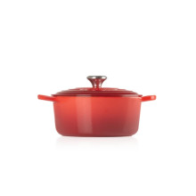 Le Creuset Чугунная кастрюля круглая Ø26см / 5,3л красная