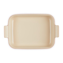 Le Creuset Rectangular Heritage Stoneware 32x24cm / 4L orange