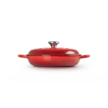 Le Creuset Ketaus seklus puodas 30cm / 3,5L raudonas 