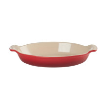 &quot;Le Creuset&quot; ovalus kepimo indas &quot;Heritage&quot; 28 cm / 1,6 l raudonas