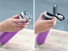 LEIFHEIT Thermos Flip 600ml purple