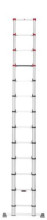 Telescopic ladder T80 FlexLine / aluminium / 13 steps