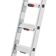 Combination stairs S110 Pro / aluminium / 2x12 steps