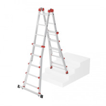 Multi-purpose ladder M80 / aluminium / 4x5 steps