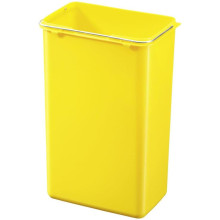 Waste sorting bin with pedal Öko trio Plus L / 3x9L / black