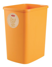 Set of waste buckets without lid Deco Flip Bin 3x25L blue/green/yellow