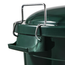 Waste bin Hugo 70L Mega Ø55x60,5cm dark green