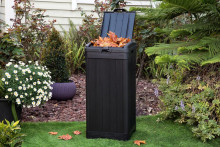 Refuse Bin Baltimore Refuse Bin 125L black