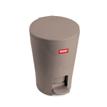 Bathroom pedal bucket 5L Diabolo brown